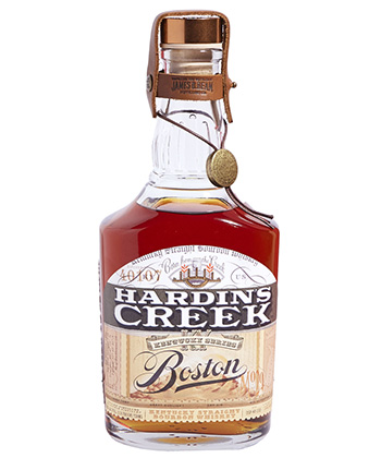 Hardin's Creek Boston Bourbon is one of the best after-dinner bourbons for 2023. 