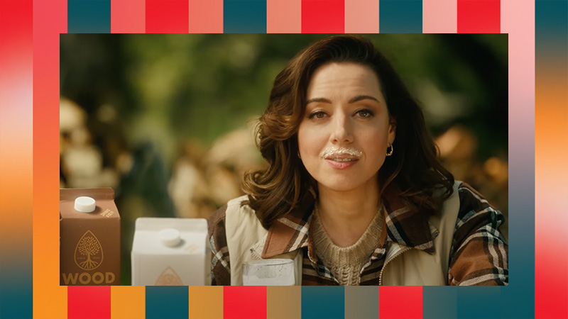 Aubrey Plaza Wants You to Drink… Wood Milk? is one of VinePair's most ridiculous booze news stories from 2023. 