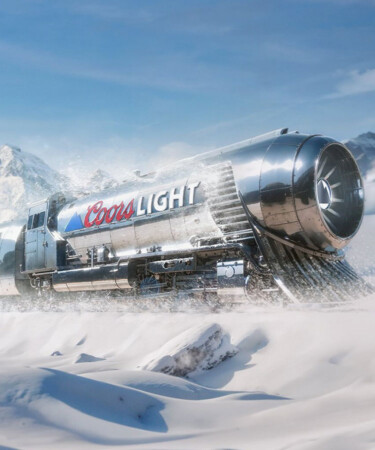 Coors Light Brings Back Classic Beer Train For Super Bowl LVII
