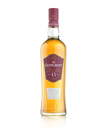 The Glen Grant Single Malt Aged 15 Years is one of the best after-dinner Scotches. 