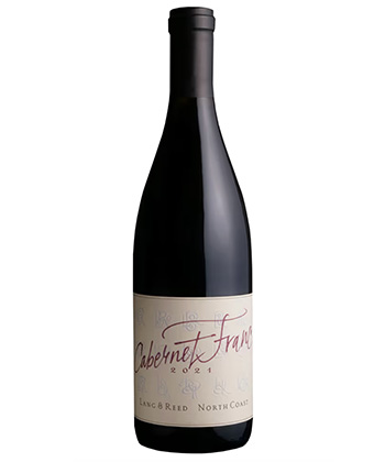 Lang & Reed North Coast Cabernet Franc 2021 is one of the best red wines for 2024. 