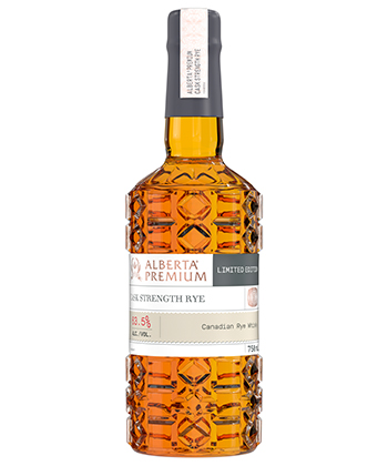 Alberta Premium Cask Strength Rye is one of the best whiskies for 2024. 