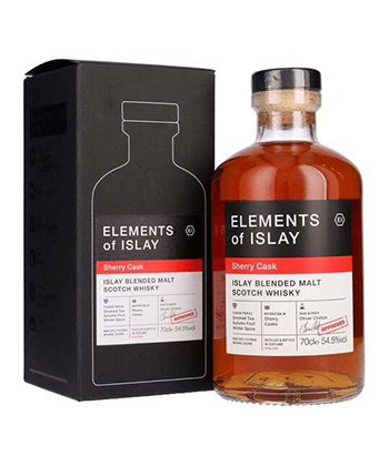 Elements of Islay Sherry Cask is one of the best whiskies for 2024. 