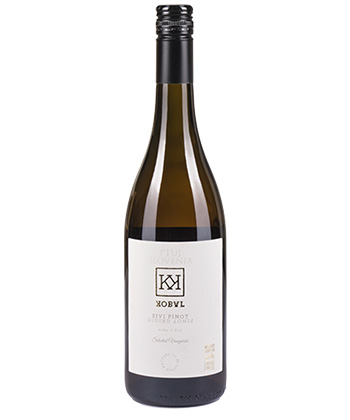Kobal Sivi Pinot 2022 is one of the best white wines for 2024. 