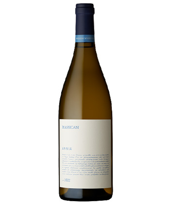 Massican Annia 2022 is one of the best white wines for 2024. 