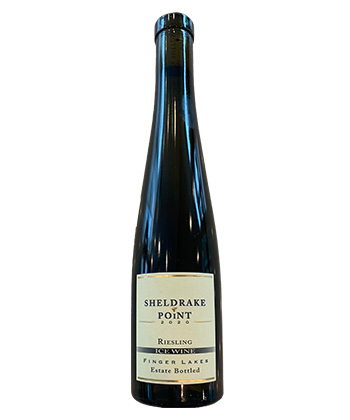 Sheldrake Point Riesling Ice Wine 2020 is one of the best sweet wines for 2024.