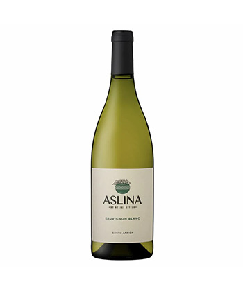 Aslina Sauvignon Blanc 2022 is one of the best white wines from South Africa. 