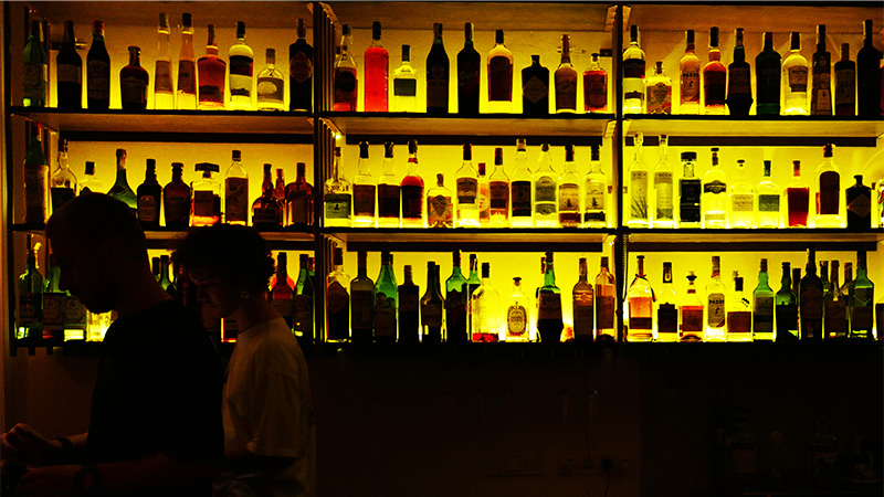 Bar Over, a spinoff of The Ditch, is a popular bar in Ukraine. 