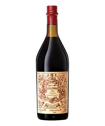 Carpano Antica Formula 1786 is one of the best sweet vermouths for Manhattans for 2024.