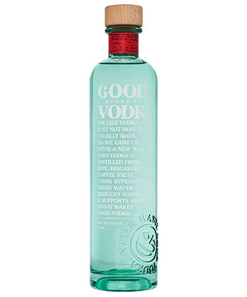 Good Vodka is one of the best vodkas for mixing cocktails, according to bartenders. 