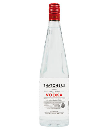 Thatcher's Vodka is one of the best vodkas for mixing cocktails, according to bartenders. 