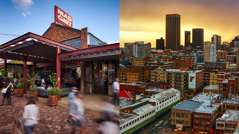 Johannesburg, South Africa is one of the top beer destinations for 2024. 