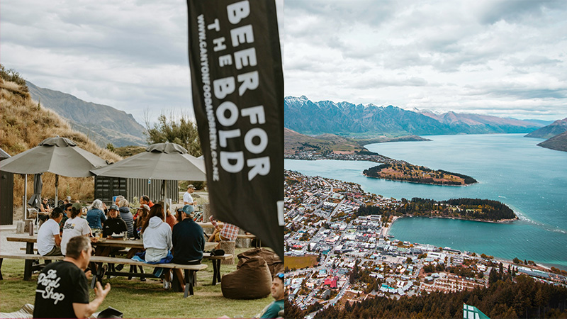 Queenstown, New Zealand is one of the top beer destinations for 2024. 