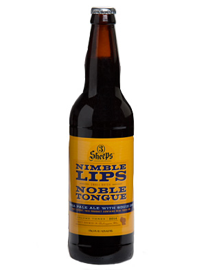3 Sheeps Brewing Company Nimble Lips, Noble Tongue Vol. 3 had Squid Ink in it, one of the weirdest beer ingredients. 