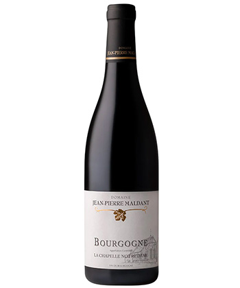 Jean-Pierre Maldant Clos de la Chapelle Bourgogne Rouge 2021 is one of the best bang for your buck Pinot Noirs, according to sommeliers. 