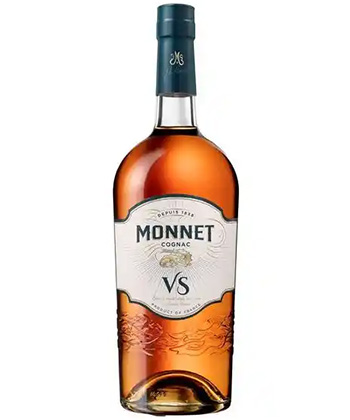 Monnet Cognac VS is one of the best bang-for-your-buck Cognacs, according to bartenders. 