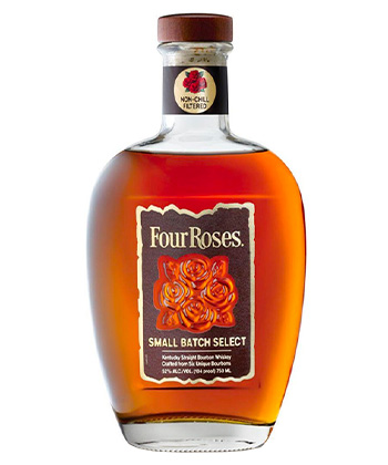 Four Roses Small Batch Select Bourbon is one of the best bourbons for 2024. 