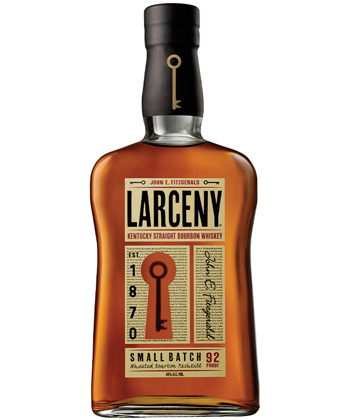 Larceny Small Batch Whiskey is one of the best bourbons for 2024. 