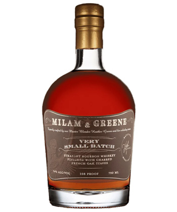 Milam & Greene Very Small Batch (Batch 2) is one of the best bourbons for 2024. 