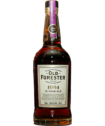 Old Forester 1924 Kentucky Straight Bourbon Whiskey is one of the best bourbons for 2024. 