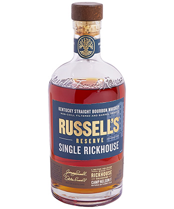 Russell's Reserve Single Rickhouse Camp Nelson F is one of the best bourbons for 2024. 