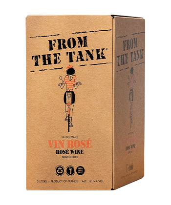From the Tank Vin Rosé is one of the best boxed wines for 2024. 