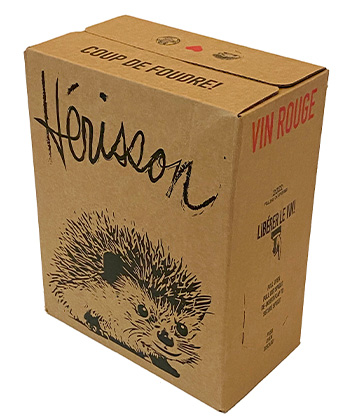 Herisson Rouge 2022 is one of the best boxed wines for 2024. 