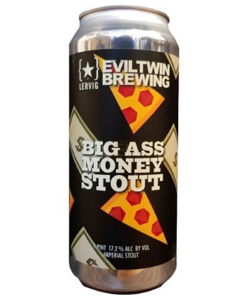 Evil Twin Brewing Big Ass Money Stout had Frozen Pizza and Norwegian Currency in it, some of the weirdest beer ingredients. 