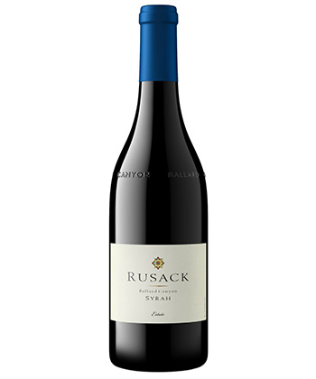 Rusack Vineyards Ballard Canyon Estate Syrah 2019 is one of the best American West Coast Syrahs. 