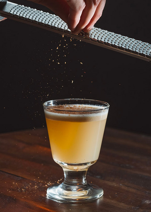 The Hot Buttered Rum is one of the best hot cocktails, according to bartenders. 