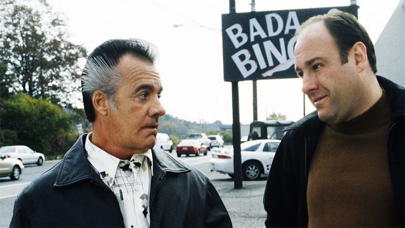 Bada Bing! from The Sopranos is one of the most iconic fictional bars. 