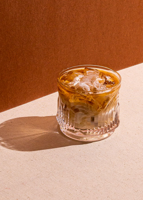 The White Russian is one of the best no-garnish cocktails. 