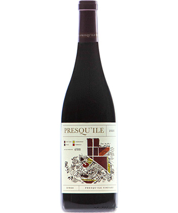 Presqu’ile Syrah 2020 is one of the best cool-climate American Syrahs. 