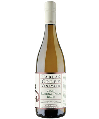 2021 Patelin de Tablas Blanc from Tablas Creek Vineyard is one of the VinePair staff's favorite American wines. 