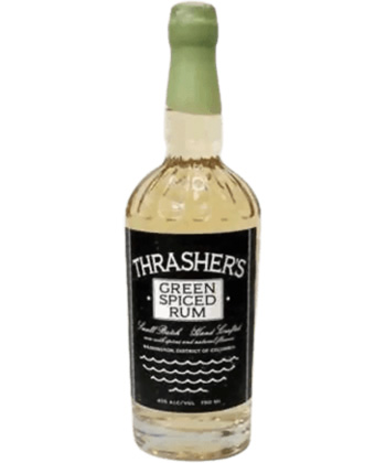 Thrashers Green Spiced Rum is one of the best new rums to earn a place on back bars, according to bartenders. 