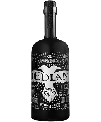 Bedlam Vodka is one of the best new vodkas to earn a spot on back bars, according to bartenders. 