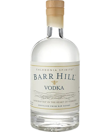Caledonia Spirits Barr Hill Vodka is one of the best new vodkas to earn a spot on back bars, according to bartenders. 