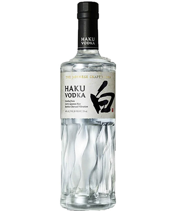 Haku Vodka is one of the best new vodkas to earn a spot on back bars, according to bartenders. 