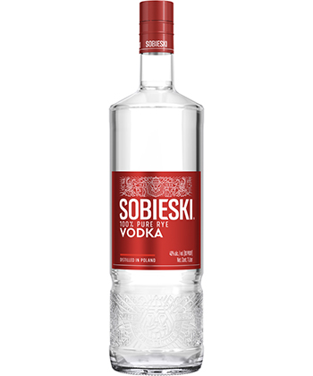 Sobieski Rye Vodka is one of the best new vodkas to earn a spot on back bars, according to bartenders. 