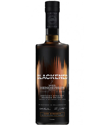 Blackened x Wes Henderson is a go-to bourbon, according to bartenders. 