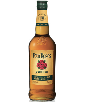Four Roses Yellow Label Bourbon is a go-to bourbon, according to bartenders. 