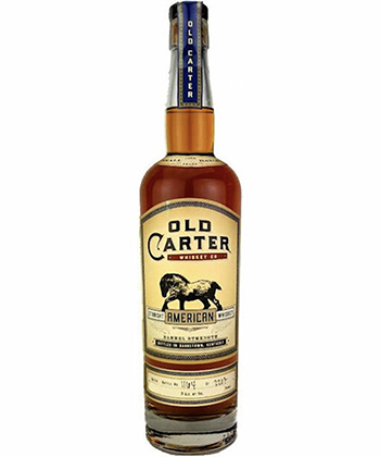 Old Carter Straight Bourbon Whiskey is one of the most underrated bourbons, according to beverage professionals. 