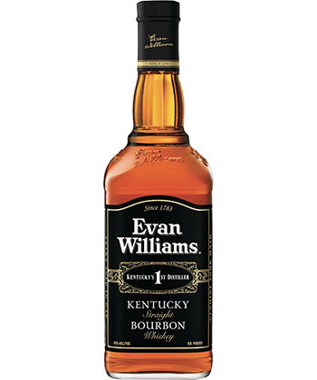 Evan Williams Black Label is one of the most underrated whiskeys, according to bartenders. 