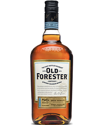 Old Forester Bourbon is one of the most underrated whiskeys, according to bartenders. 