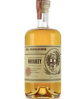 St. George Spirits is one of the most underrated whiskeys, according to bartenders. 