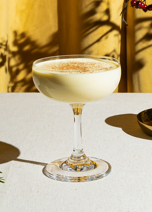 Eggnog is one of the best Christmas cocktails, according to bartenders. 
