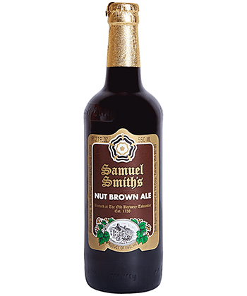 Samuel Smith's Nut Brown Ale is one of the best brown ales, according to brewers. 