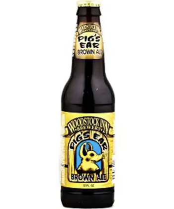 Woodstock Inn Pig's Ear is one of the best brown ales, according to brewers. 