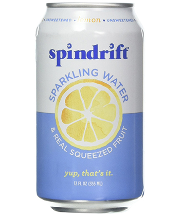 Lemon Spindrift is some of the VinePair staff's go-to non-alcoholic drink for Dry January. 