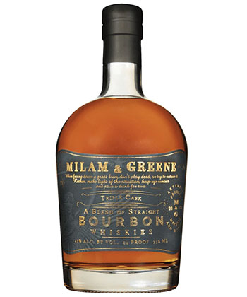 Milam & Green Triple Cask Straight Bourbon Whiskey is one of the best new bourbons that has earned a place on back bars, according to bartenders. 